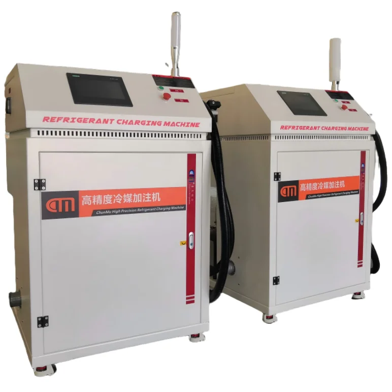R134a R22 freon Filling Machine air Conditioning Refrigerant Charging Station siemens PLC Refrigerant Charging Machine