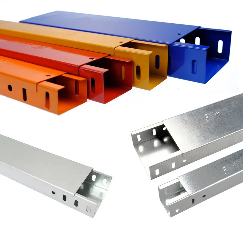 Powder Coated Different Colors OEM Customized Galvanized Cable Tray Price
