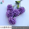 Hortensia de caramelo de 5 cabezas HN Otoño Púrpura Sin hojas