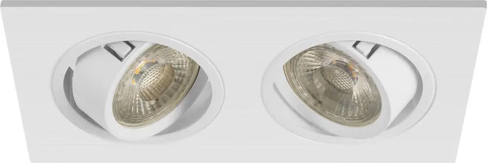 5W GU10 MR16 Downlight Fitting LED  Lamp Holder Round Square Trim Ceiling Recessed Mr16 Spotlight Frame