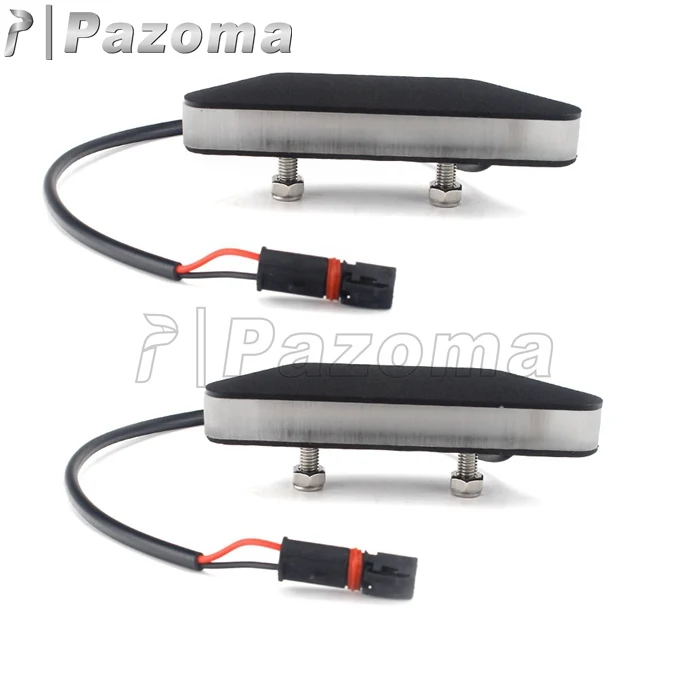Motorcycle Front Mirror Block Off LED Turn Signal Light and Rear Tidy LED Tail Light Fender Eliminator for BMW S1000RR 2020 2021