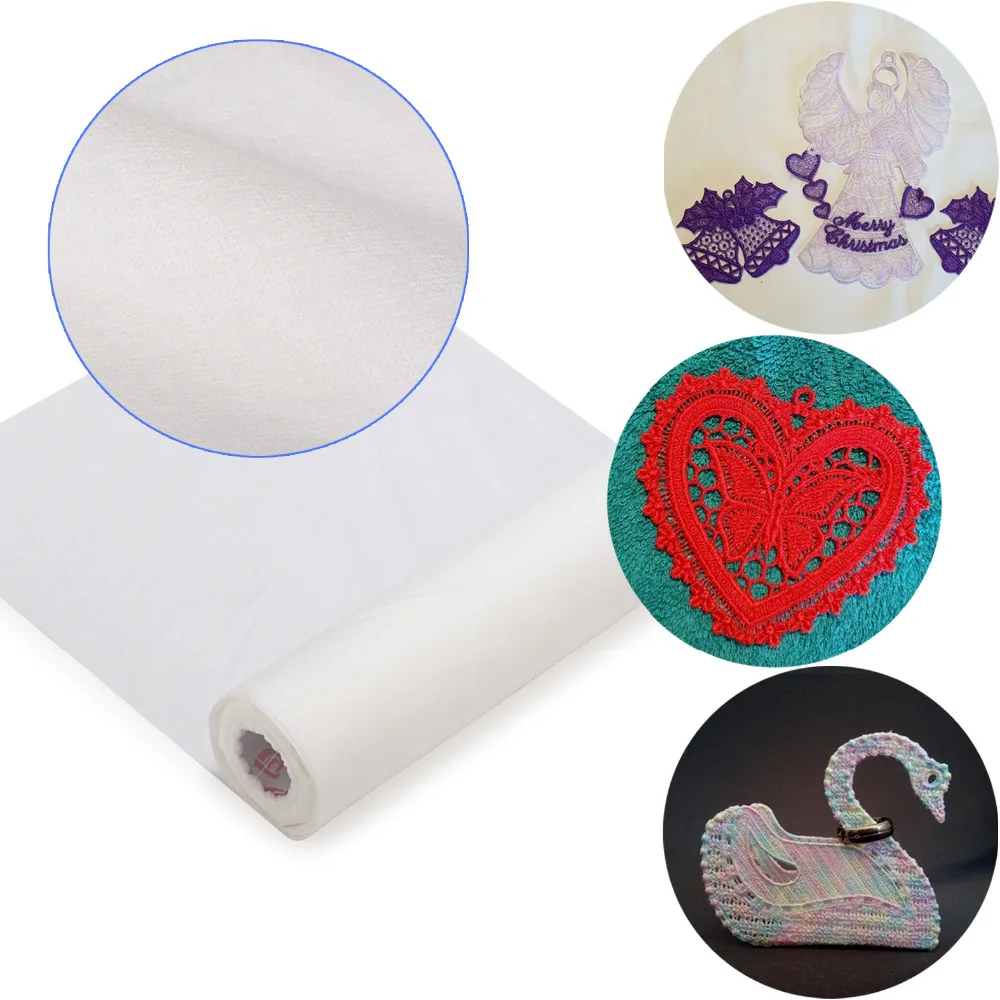 Cold Water Soluble Interlining Stabilizer Paper 100 Pva Embroidery