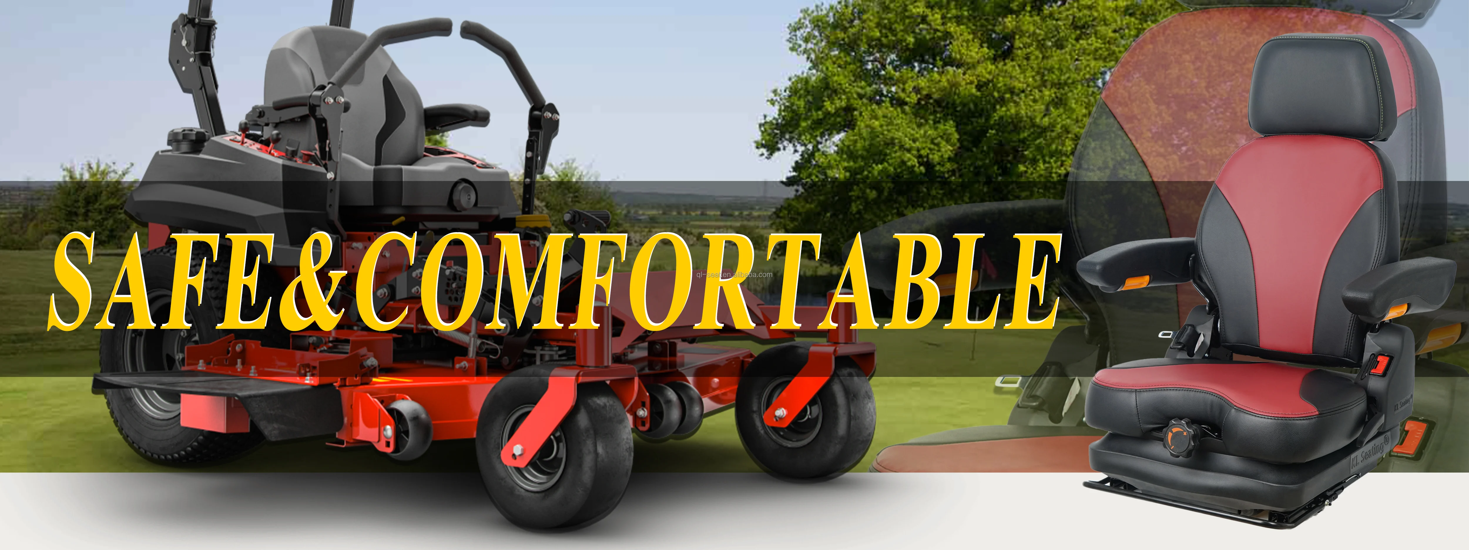 Universal Tractor Seat Suspension Fold Down Forklift Seat For Tractor