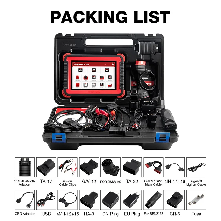 Thinkcar Thinktool Pro PD8 ECU Coding 12V Full System Full Car Make Automotive Scanner Diagnostic Tools