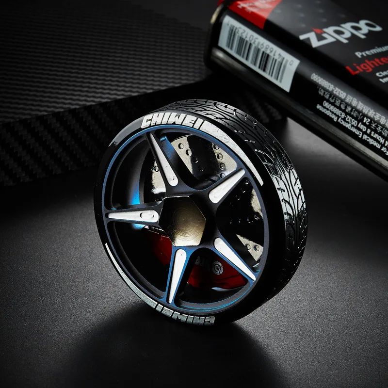 Fashion Tyre Design Edc Metal Anxiety Relieve Car Rims Fidget Spinner