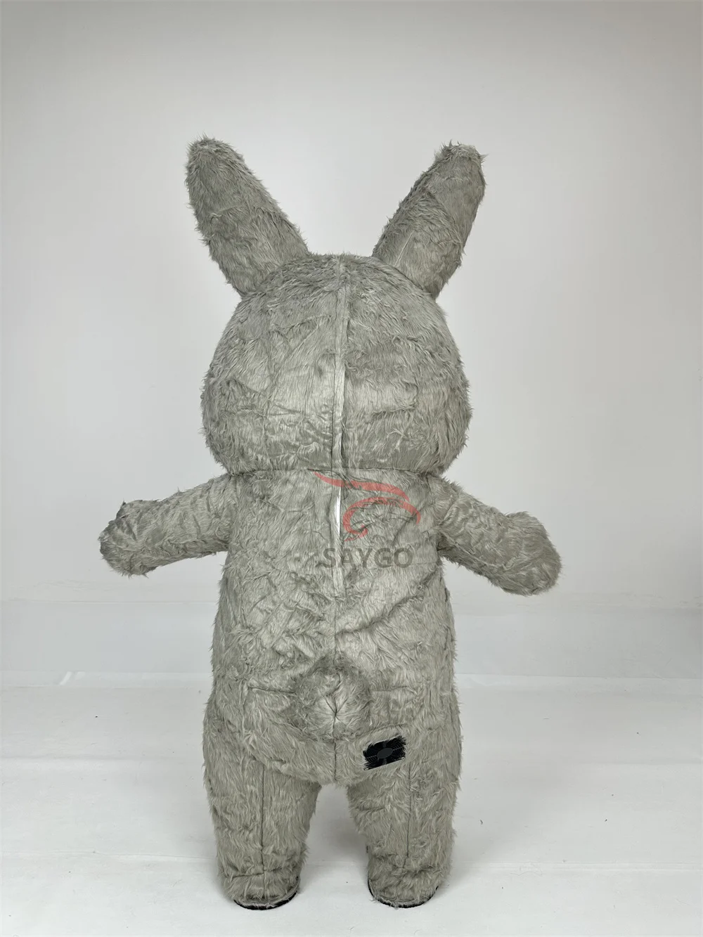 Garden Outfit Easter Bunny Mascot Costumes for Adults 2m 2.6m Inflatable Hare Bunny Costumes Suit for Women and Girls