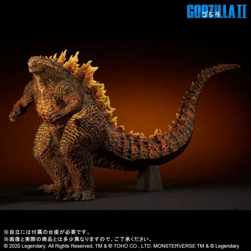 gold godzilla figure