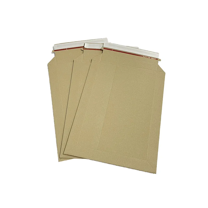 Custom Biodegradable Expandable Kraft Gusseted Paper Mailer Cardboard