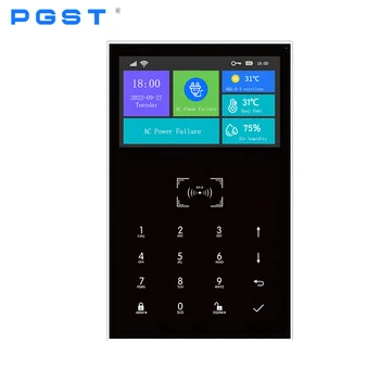 PGST Factory PG-109 Wi-Fi Burglar Alarm Smart APP GSM Alarm System Home Security Kit Alexa Voice Tuya App Smart Home Alarm