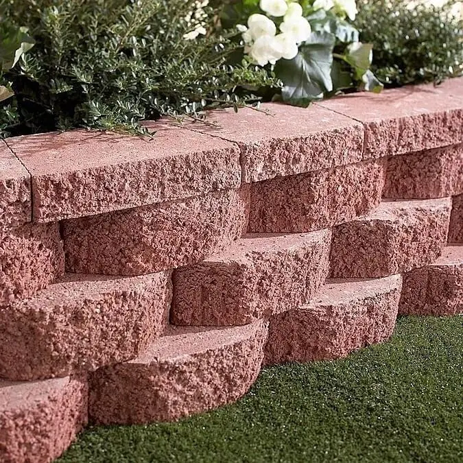High Strength Retaining Wall Block Mold For River Slope Protection