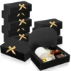 Black Gift Box(Gold Ribbon)