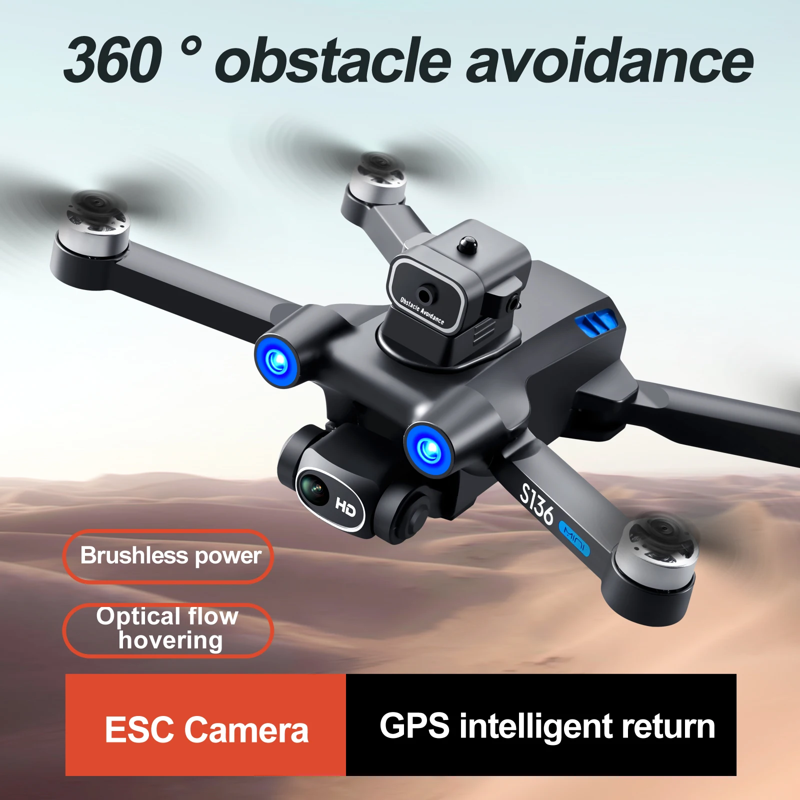 Wholesale Mini drone jouet S6S nouveau design 2022 avec GPS, positionnement  par flux optique, vol stationnaire d'intérieur, cadeau pour enfant From  m.alibaba.com