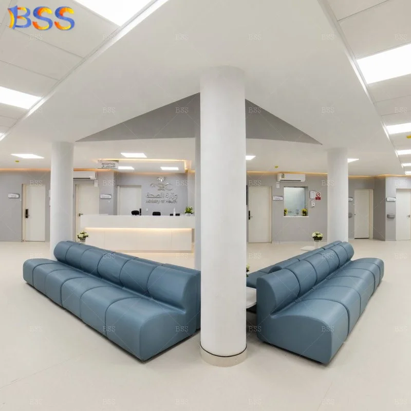 Reception Counter Medical Spa Design Modern Contemporary Artificial Marble L Shape White Medical Reception Counter