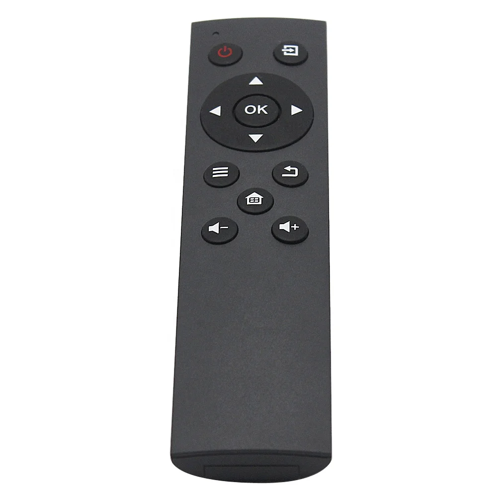 Customized Black IR/RF Remote Control for  DVB-T HD Playback STB Adapter TV Converter A/V Switcher Remote Control
