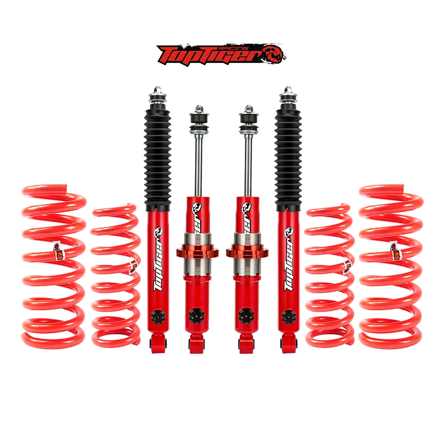 V73 2000-2006 Off Road Adjustable Shock Absorbers 2 Inches Suspension Lift Kit for MITSUBISHI Pajero All LWB Models Steel