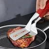 Clip para carne con pegamento rojo