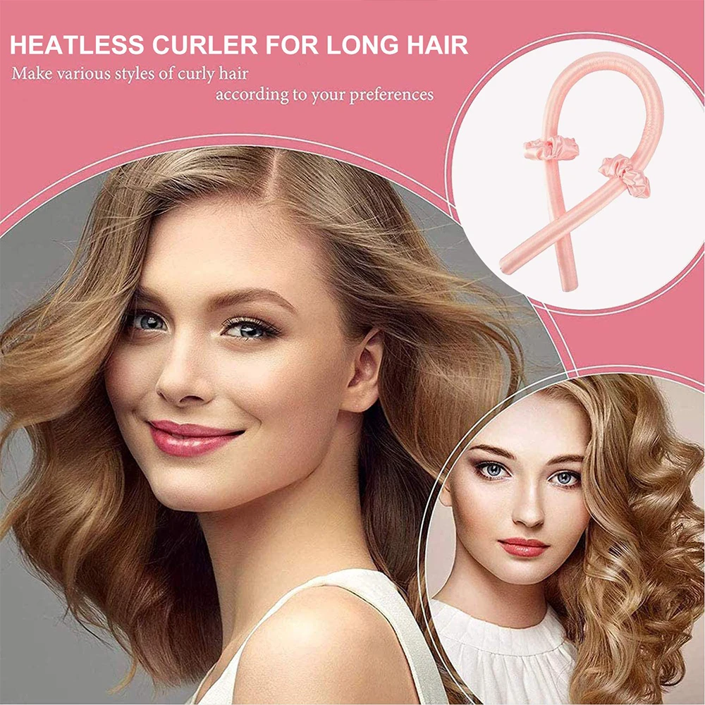 Magic Silk Hair Curler Curls For Woman Heatless Curling Tools Silk Hair
