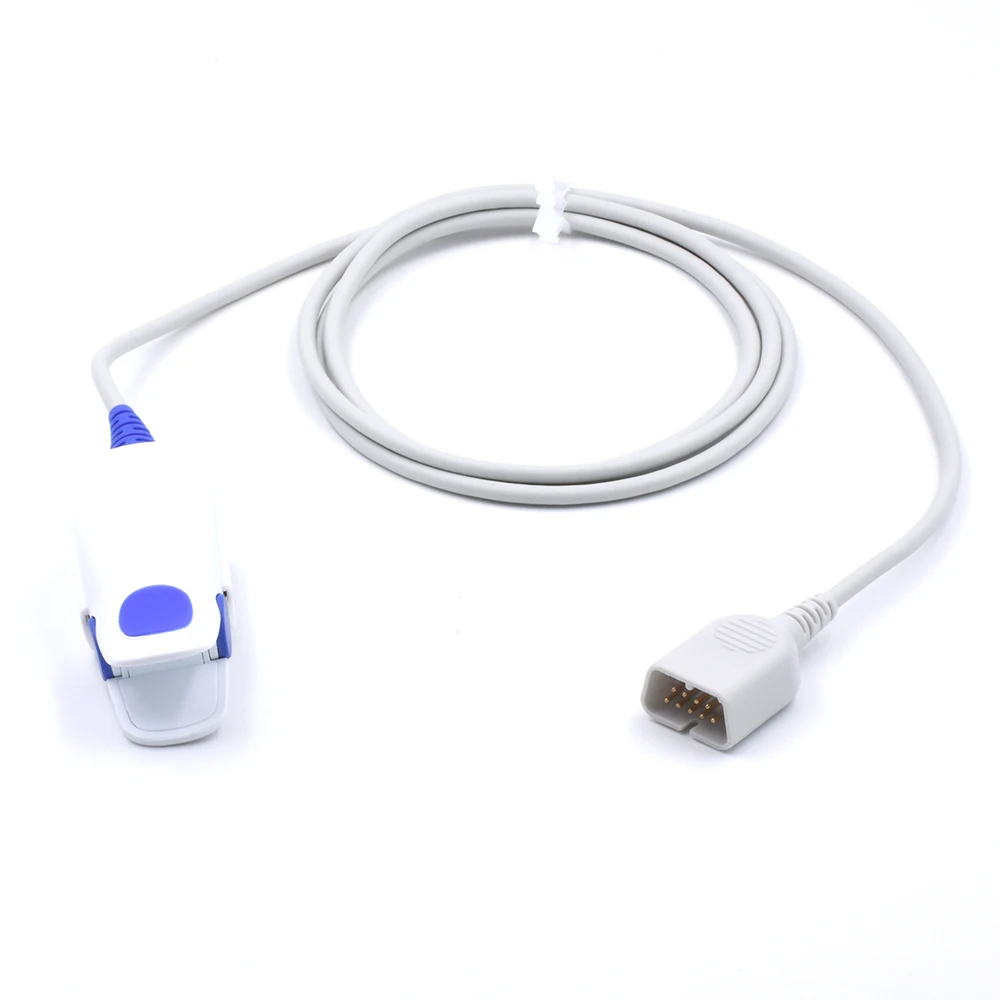 Nihon Kohden TL- 220T Medical Finger Clip Spo2 Monitor Sensor Probe Blood Oxygen Saturation Detector