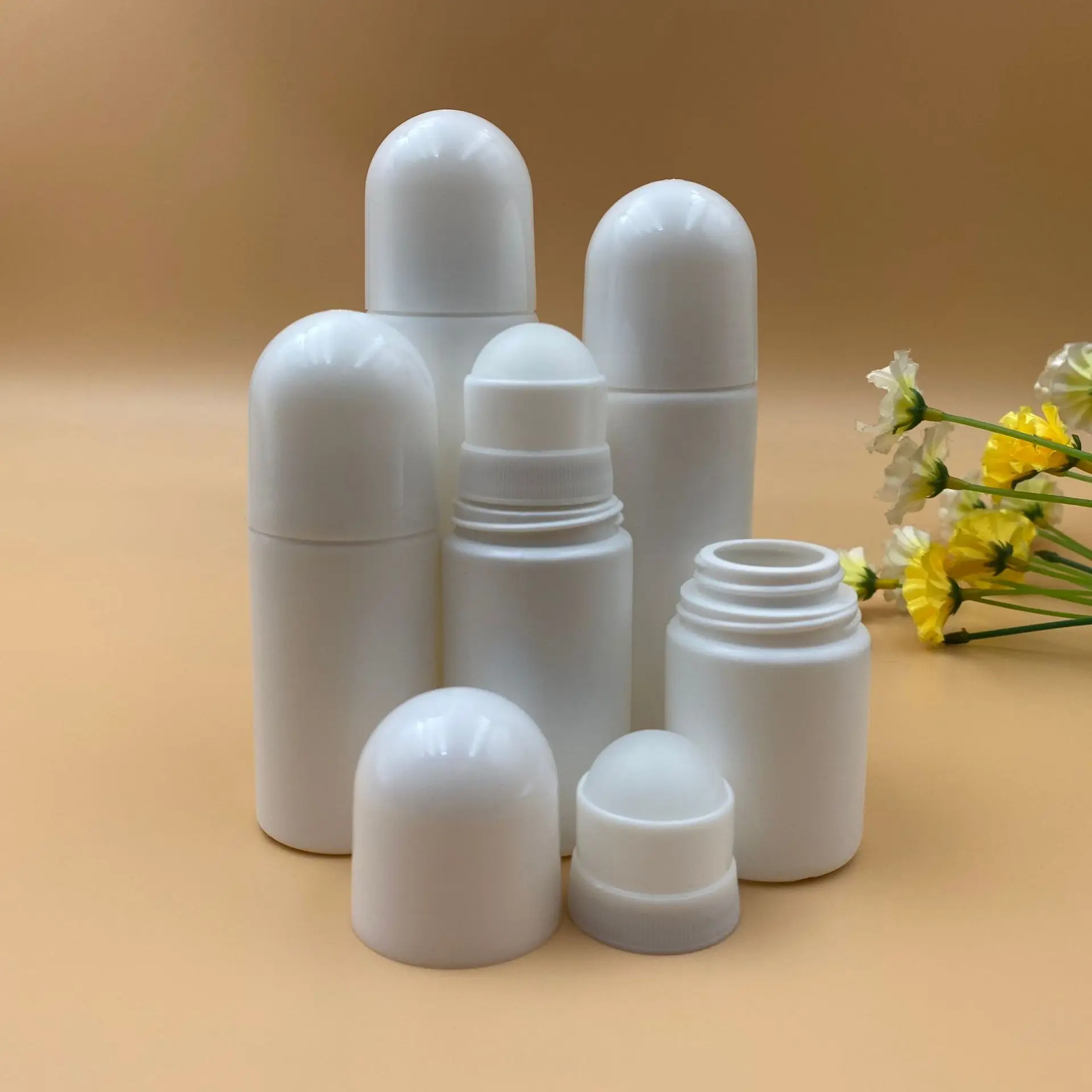 Ball Bottle Rolling Plastic Packaging Bottle Supply Large Discount