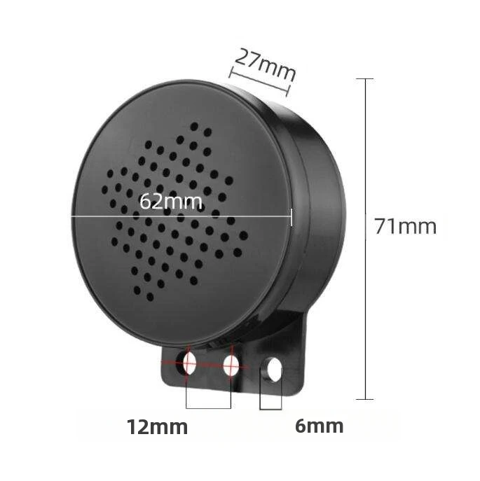 Stylish DIY Car Start-Up Music Speaker Box for All Vehicles