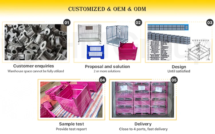 Steel Pallet Container Steel Pallet Container