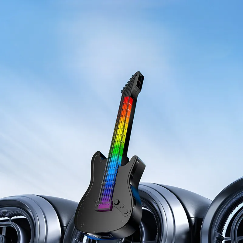 High-end Guitar Light Car air Outlet Fragrance air Freshener Clip Long-lasting Aroma Fragrance Diffuser