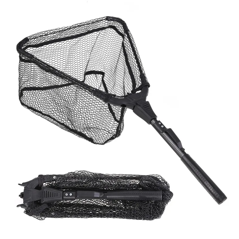black fish net wholesale Wholesale 78cm Carp Landing Net