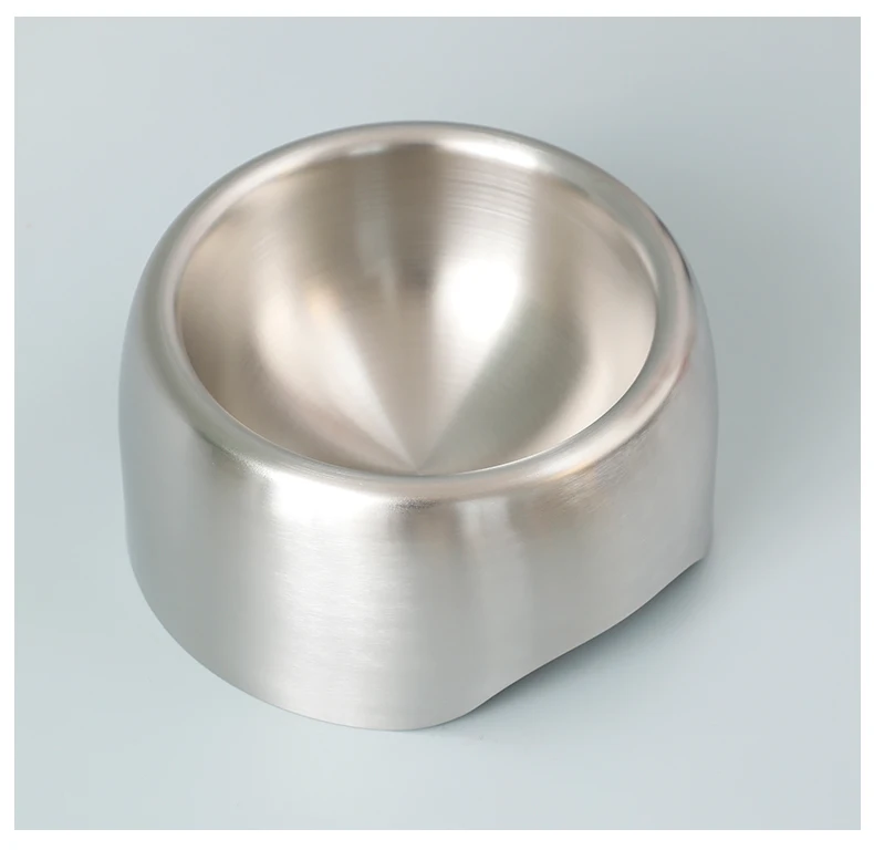 product best selling 304 stainless steel pet bowl safe durable anti scratch feeding bowl for dogs  cats-7