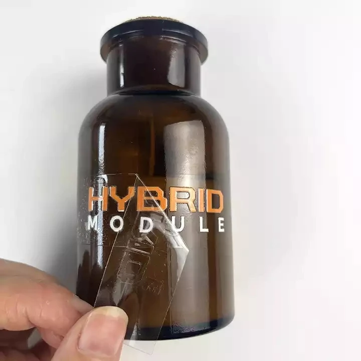 Waterproof Strong Adhesive Packing Use Washable Durable Vinyl Transfer Dtf Labels Custom Logo Printed UV Transfer Stickers