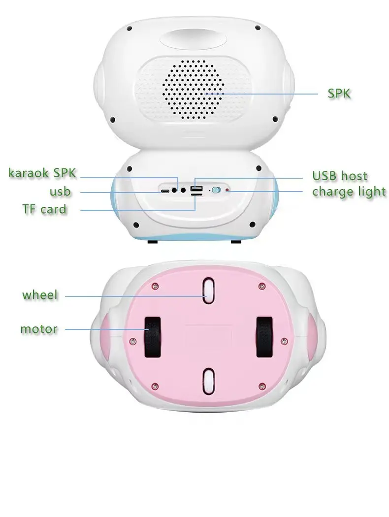 Remote Control AI Chat GPT Robot Intelligent Playing Kids Smart Early Leaning Educational Toy Robot