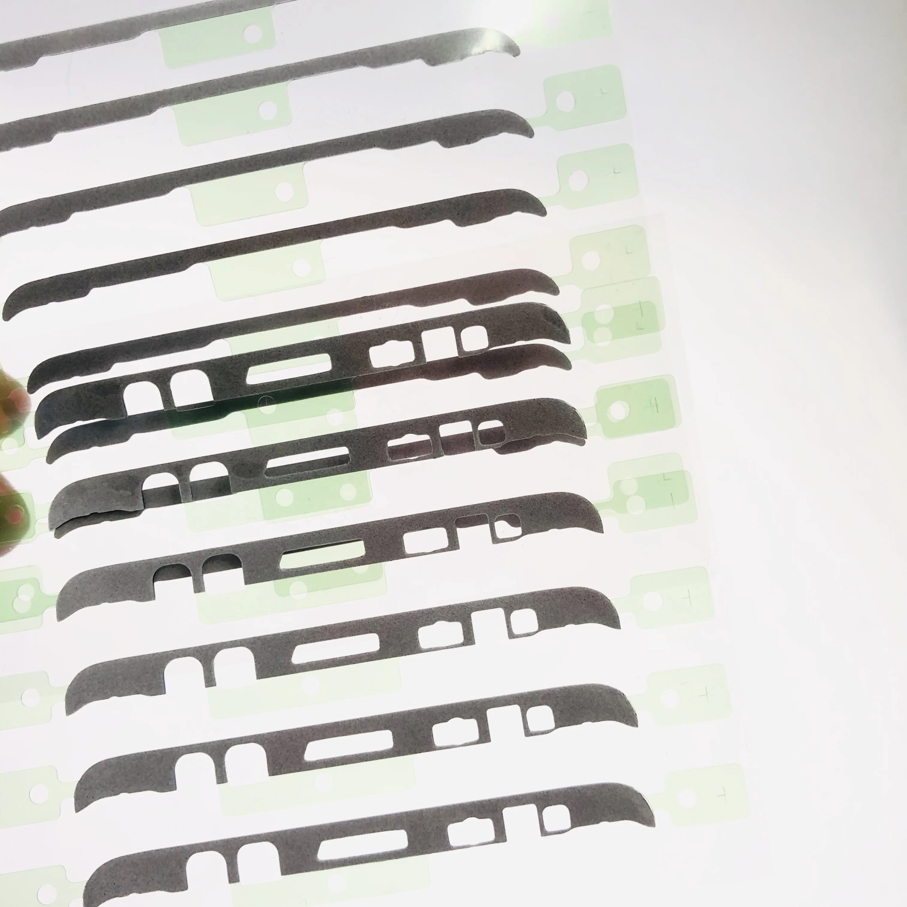 NOVECEL клейкая наклейка с ЖК-экраном для Galaxy S10 S20 S9 S8 Note 20 10 9 8 Plus водонепроницаемая