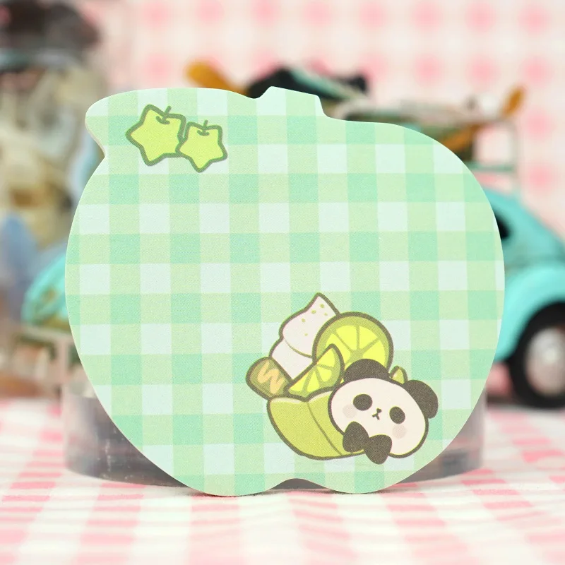 Vograce Custom Shaped Sticky Note Pads Anime Writable Cute Stationery Sticky Notes