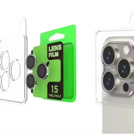 Hight Quality for iPhone 16 Pro Max Plus Tempered Glass Camera Diamond Phone Lens Protectors for Iphone16pro Max