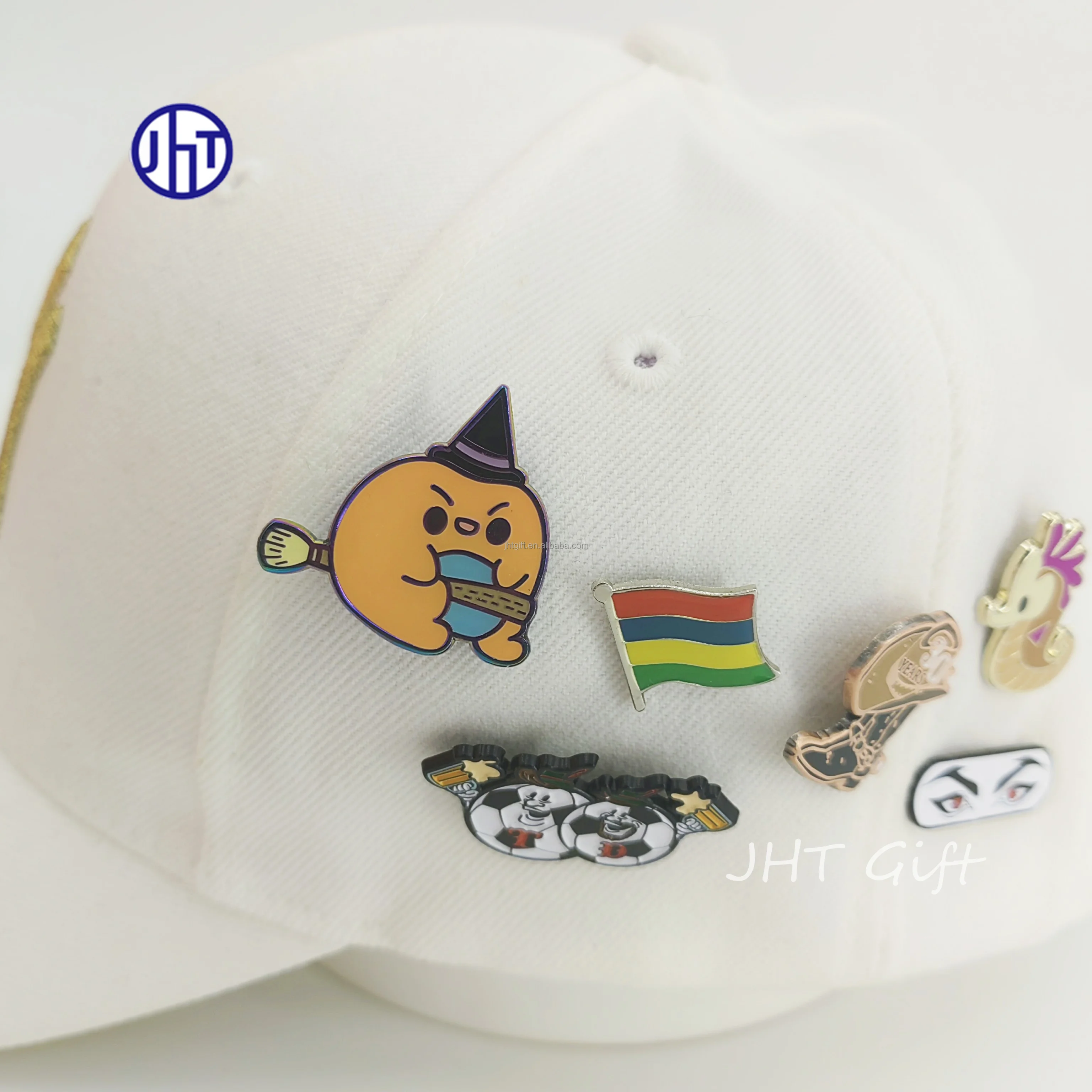 Custom Logo Cowboy Exclusive Fitted Hat Pin For Hat Club With Enamel