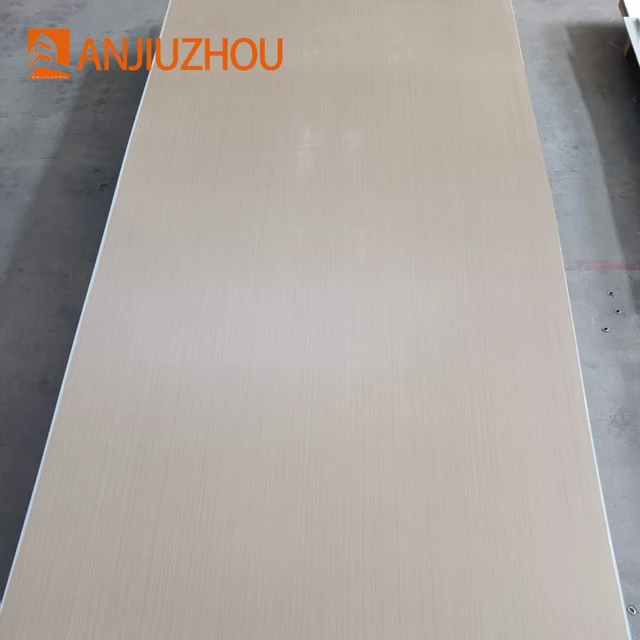 Modern WPC Wood Grain Wall Panel Veneer Waterproof for Living Room Staircase Gym Luxury Restaurant Shop Design