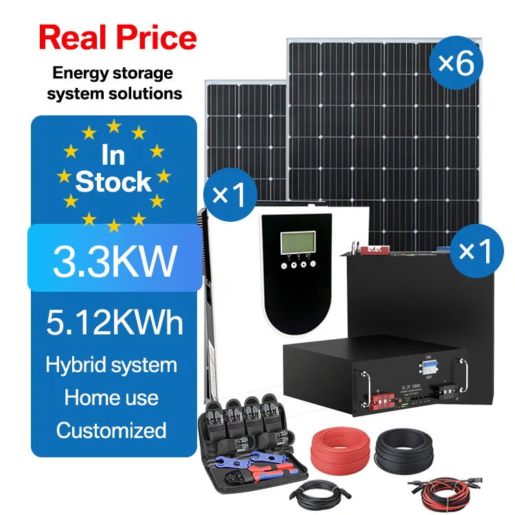 3.3KW 5.12KWh LiFePO4 Home Solar Storage System - Compact Backup Power for Small Apartments & Short Outages