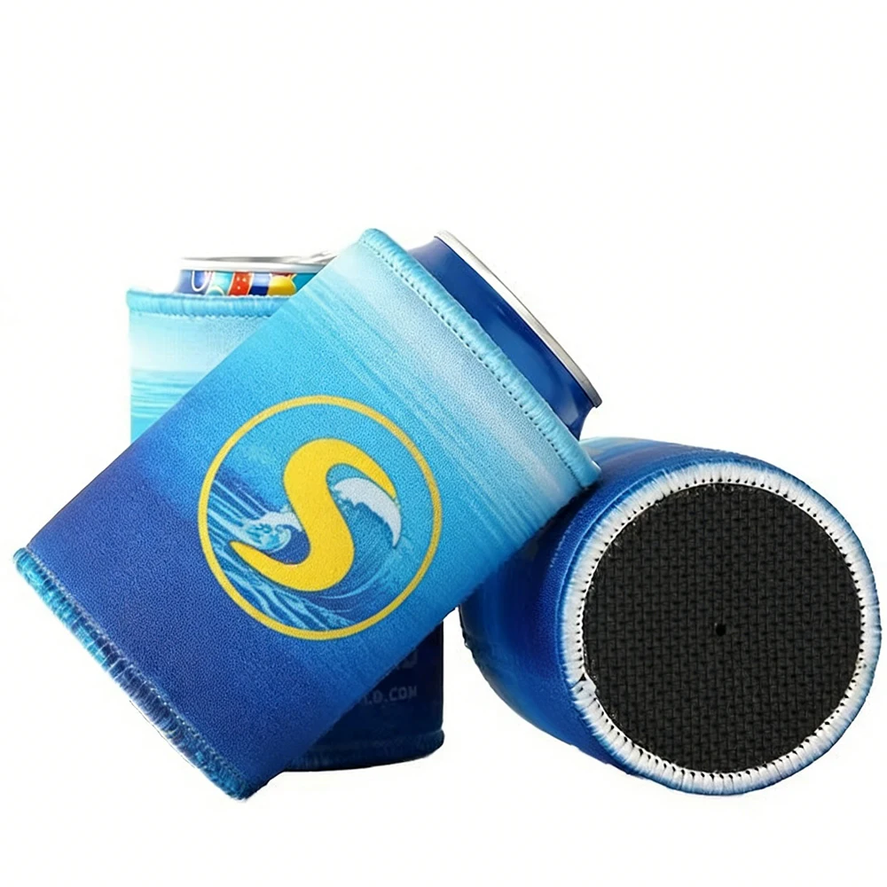 Printing Custom 5mm Neoprene Sublimation Tube Drink Stubby Holder Can Cooler for Beer Can with OEM Logo Portable Waterproof