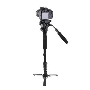 Yunteng VCT-288 Camera Monopod Tripod With Fluid Video Pan Head & Unipod Holder for DSLR Cameras