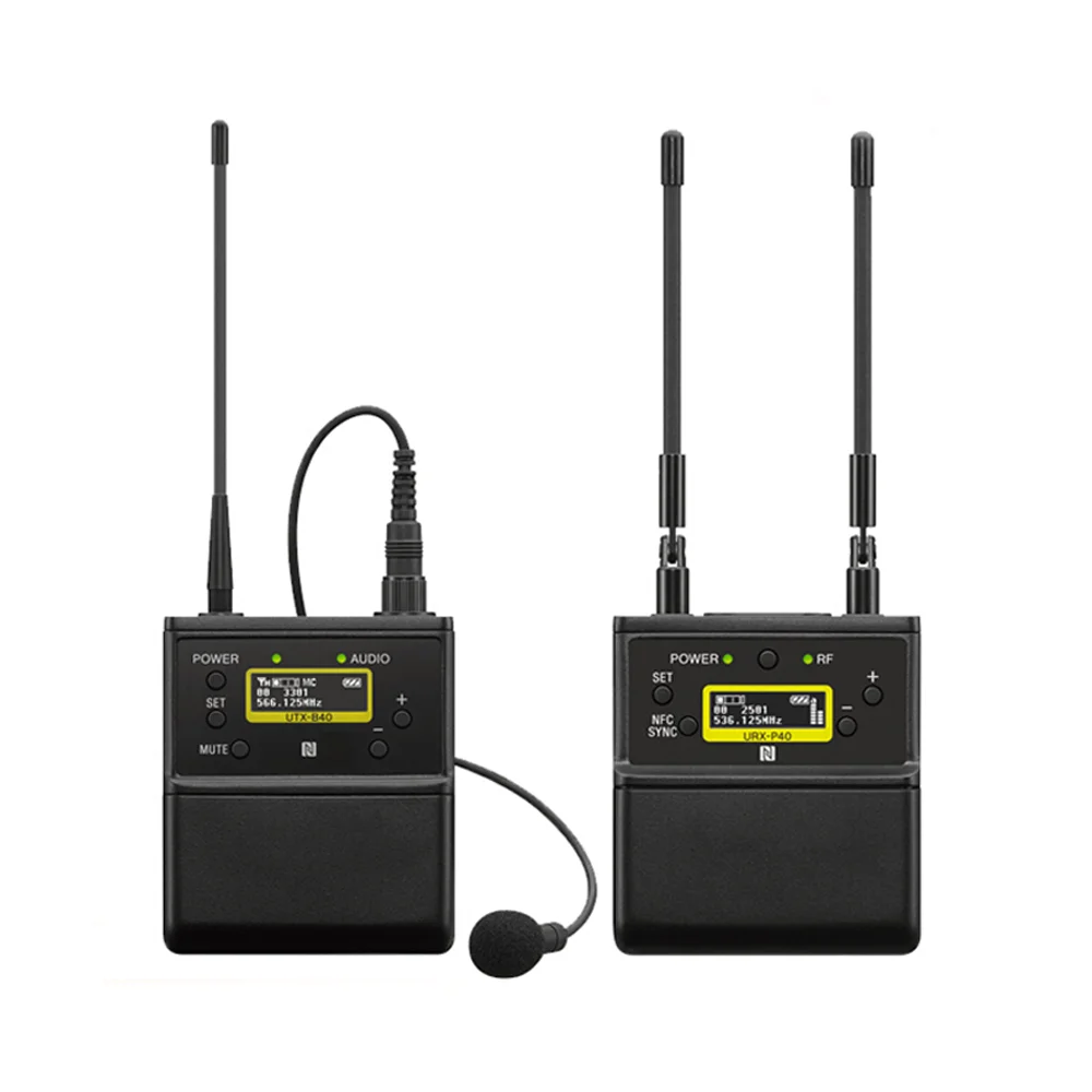Uwpd21 Video Camera Wireless Microphone With 2 Transmitters 1 Receiver