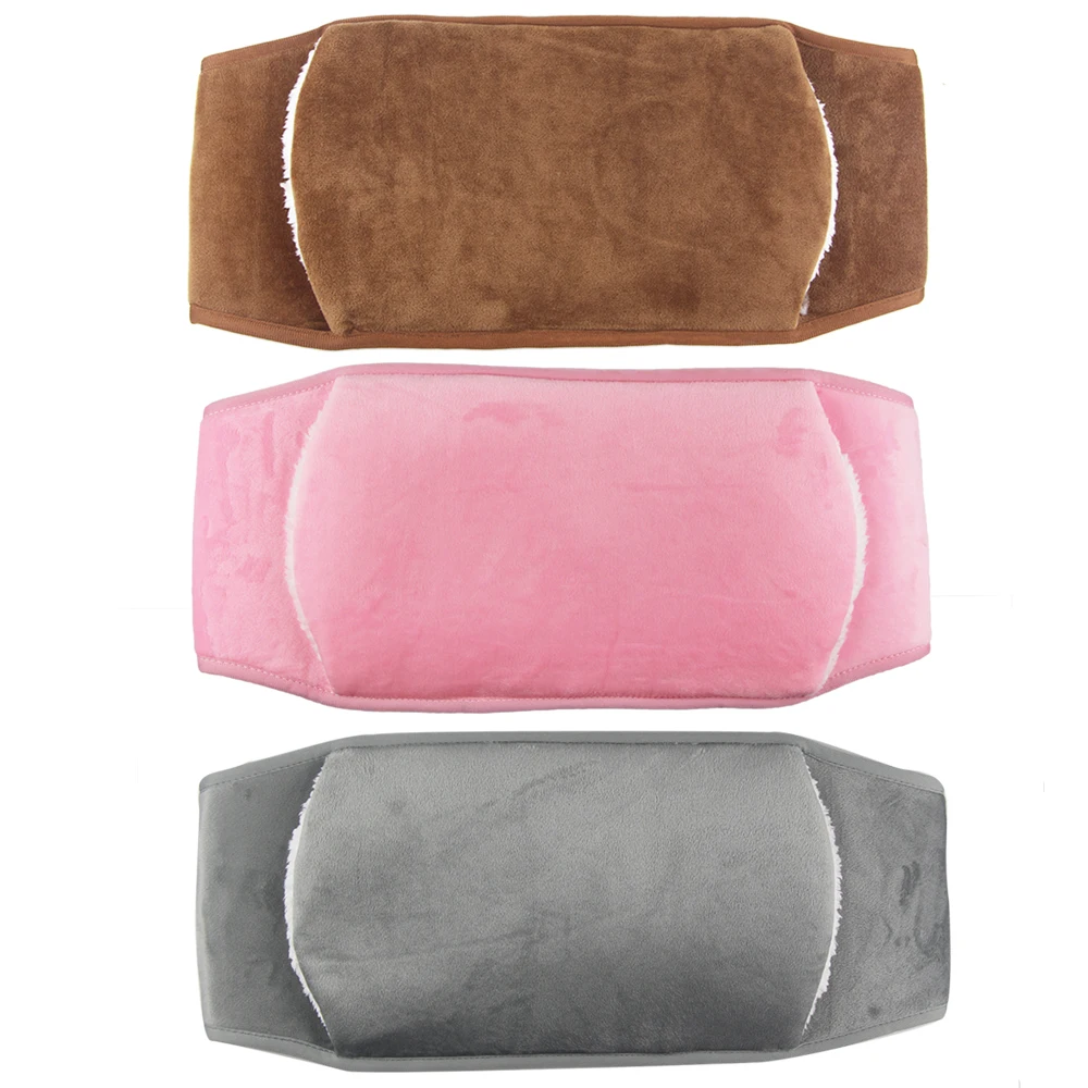 2024 new arrival hot water bottle winter warm 1l rubber pvc hot water bag with plush waist belt cover