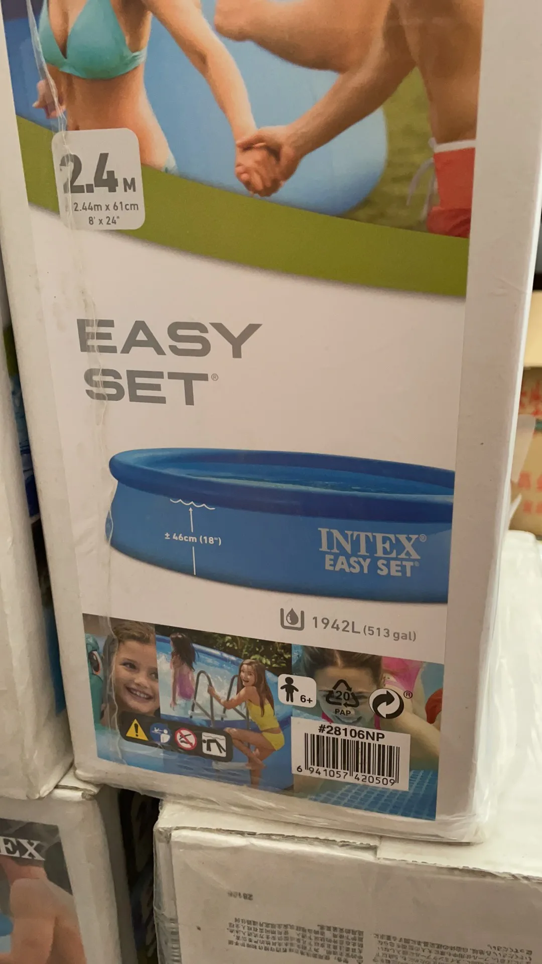 Intex Easy Set Rond 396×84 Cm – 7-delig Zwembad Set Intex Easy Set Rond 396×84 Cm – 7-delig Zwembad Set