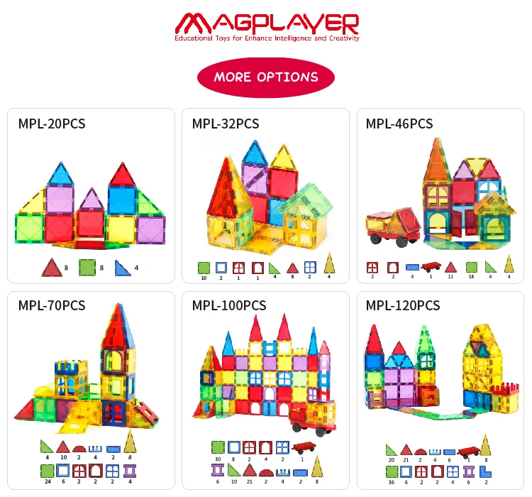 Заводская цена, развивающая игрушка, 32 шт., сильная Магнитная Строительная плитка из АБС для детей