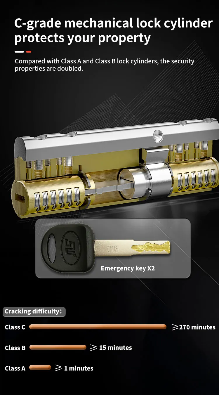 CEQSAFE TUYA APP WIFI Safe Box Electronic Digital Lock Anti-Theft Safe Deposit Box for Home and Hotel factory