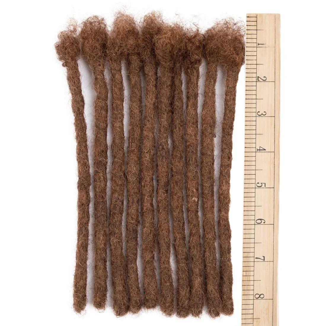 Extension dreadlocks capelli umani marroni afro kinky curly_voghion.com