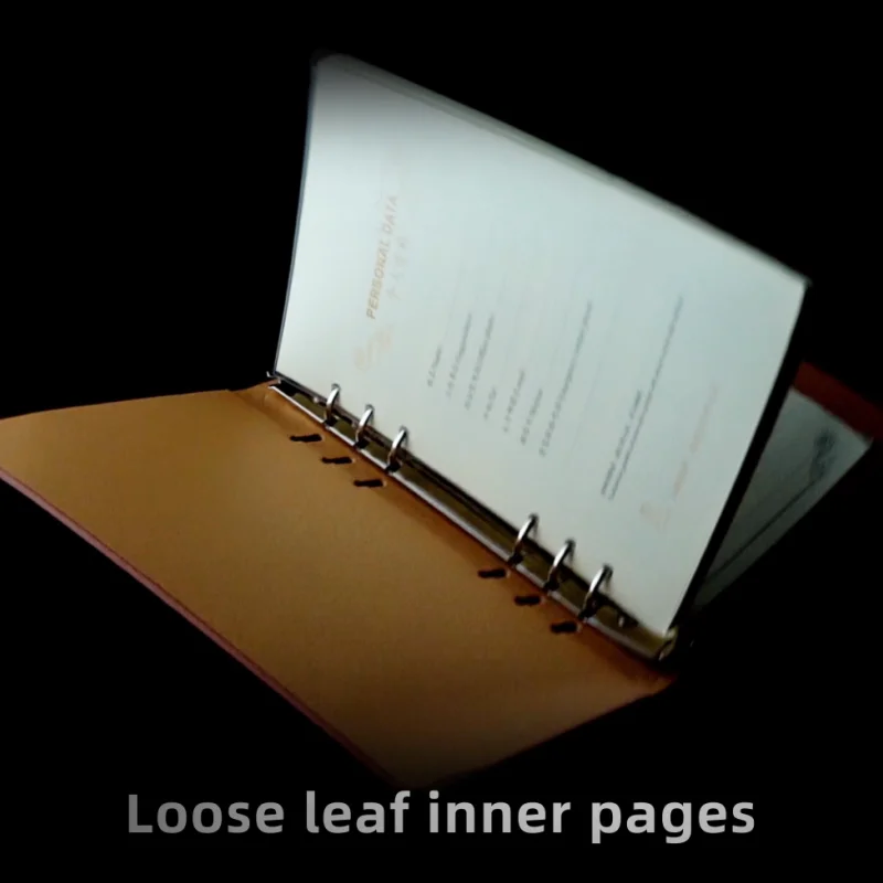 A5b5a4 Business Hardcover Looseleaf Notepad Notebook Buy Hardcover