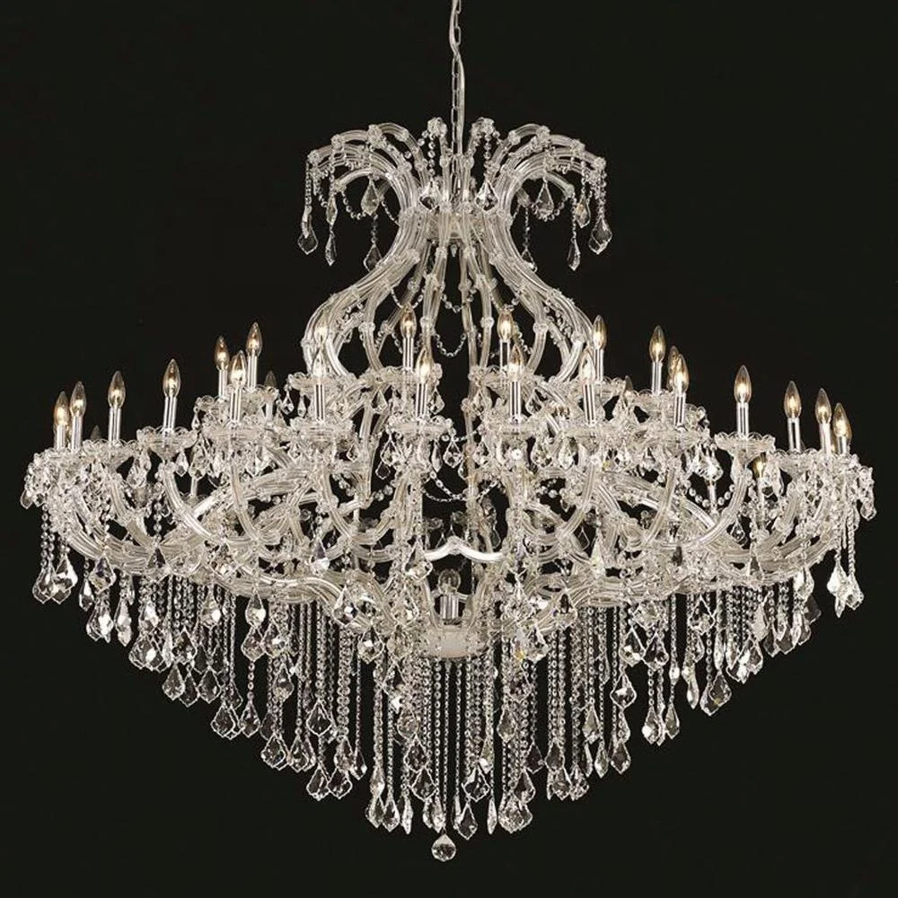 6 foot crystal chandelier