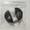 Brushed oreo black candy coating
