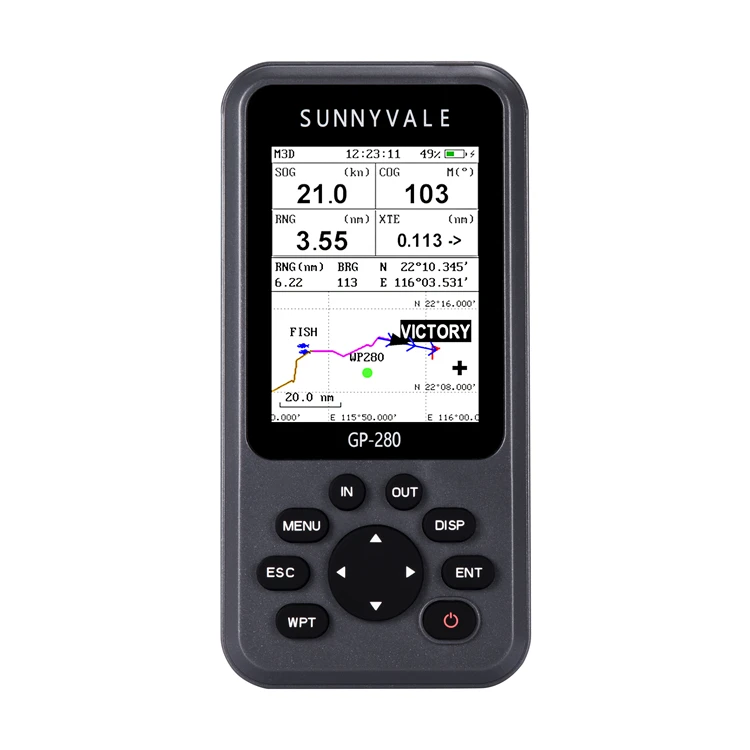 fyrretræ stemme tilbagebetaling Source GP-280 SUNNYVALE Handheld GPS Navigator/Marine GPS locator on  m.alibaba.com