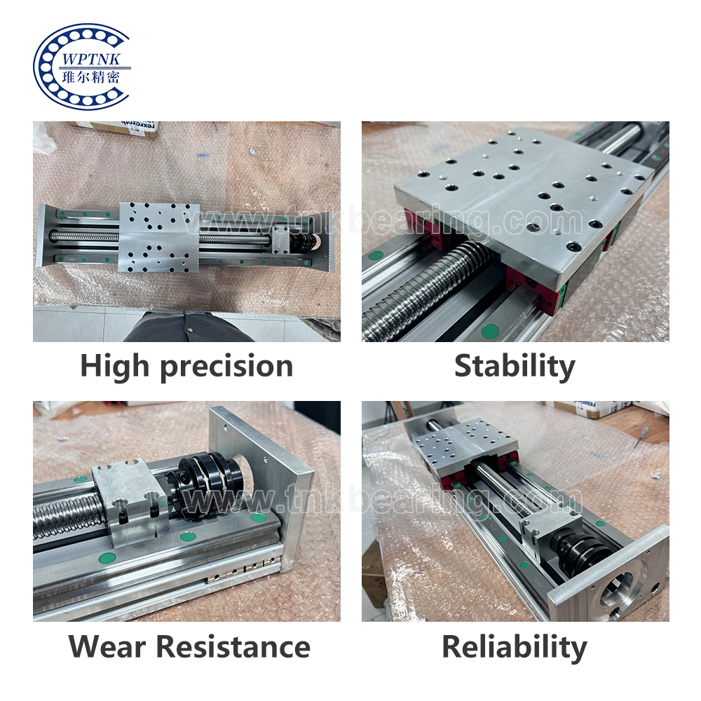 WPTNK Double Linear Guide Slide Table - Precision & Durability