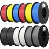 Black*2+white*2+grey*2+blue*2+red*2+yellow*2